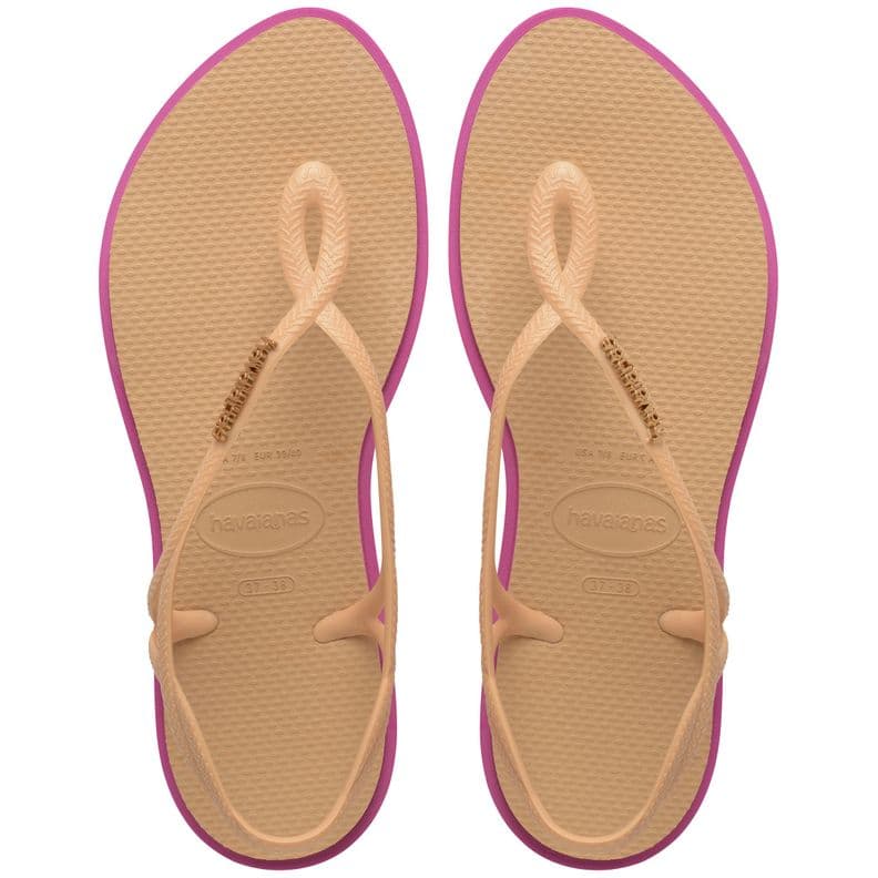 Sandalia Mujer Luna Point Beige Havaianas 37 38