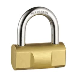 Candado Stelar 80mm Seguridad Antirrobo Dorado