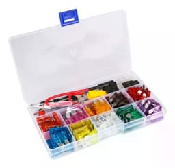 Caja 100 Fusibles 3 A 40 Amperes Automotriz
