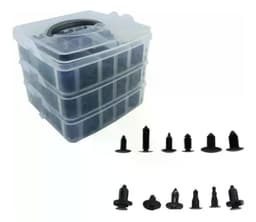 Kit Clip Broche Pvc Plasticos Auto 625 Unid