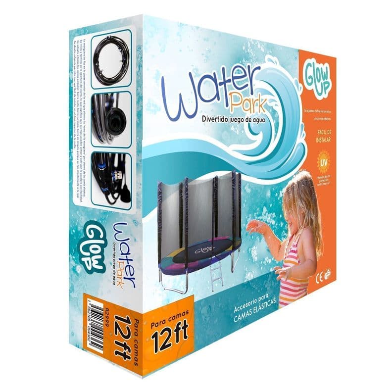 Waterpark Rociador Cama Elastica 12ft Negro