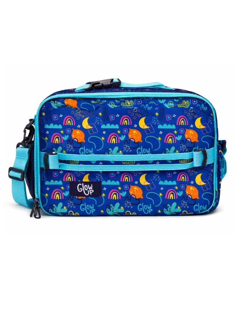 Lonchera termica nino nina bolso lunch + morral Glowup Azul