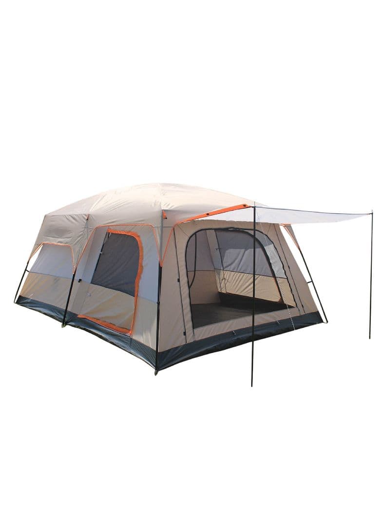 Carpa Camping Impermeable Miglu Para 8 Personas Cafe