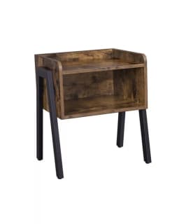 MESA AUXILIAR VELADOR RUSTICO