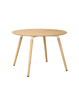 Mesa de Comedor redonda 100cm Elemental Natural