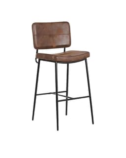 SILLA DE BAR ACOLCHADA 68 CM COFFEE