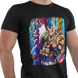 Polera Anime Dragon Ball: Gogeta Negro XL