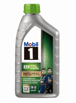 Lubricante Motor Sintetico 5w30 Mobil 1 ESP 1 Lt