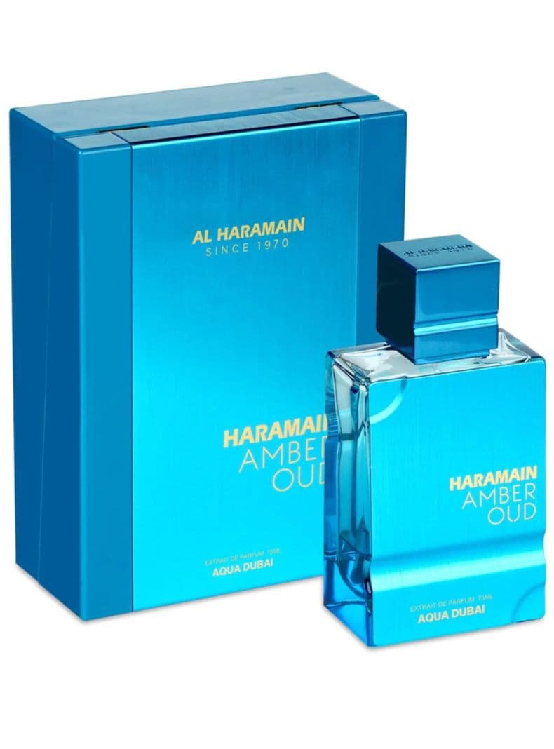 PERFUME AL HARAMAIN AMBER OUD AQUA DUBAI EXTRAIT DE PARFUM 100ML