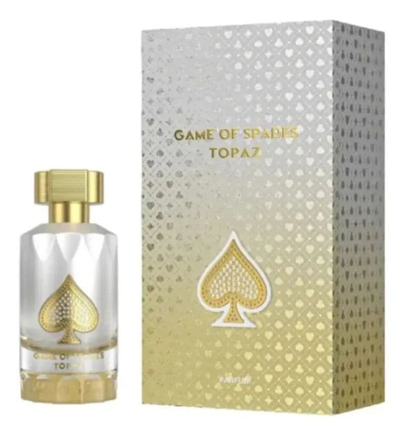 Perfume Arabe Unisex Jo Milano Paris Game Of Spades Topaz Parfum 90 ML