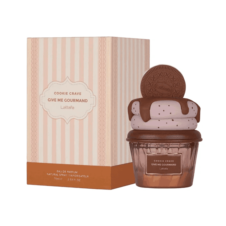 Perfume Arabe Unisex Lattafa Give Me Gourmand Cookie Crave EDP 75 ml