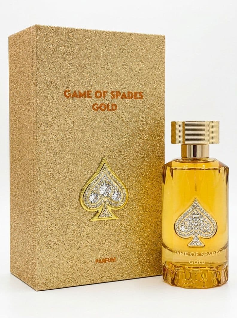 Perfume Arabe Unisex Jo Milano Paris Game Of Spade Gold Parfum 100 ML
