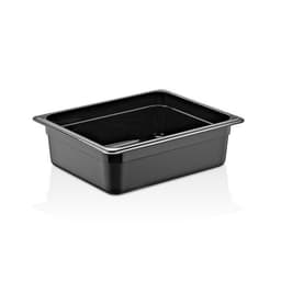 CONTENEDOR POLICARBONATO NEGRO 1/2X10CM