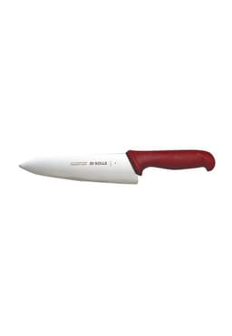 CUCHILLO MEDIO GOLPE ROJO HOJA DE 20 CMS.