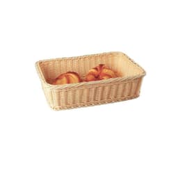 PANERA RATTAN HEAVY DUTY RECTANGULAR 38X28X9 CM Beige
