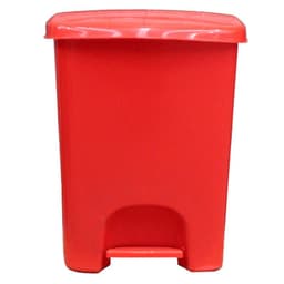 BASURERO 25 LTS. COLOR ROJO