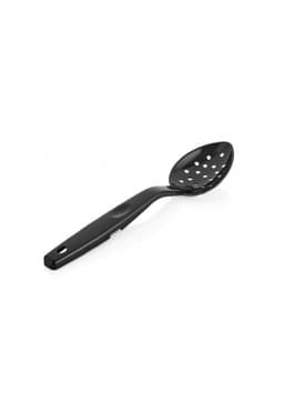 Cuchara Perforada Buffet Policarbonato Negro 29,5 Cms.