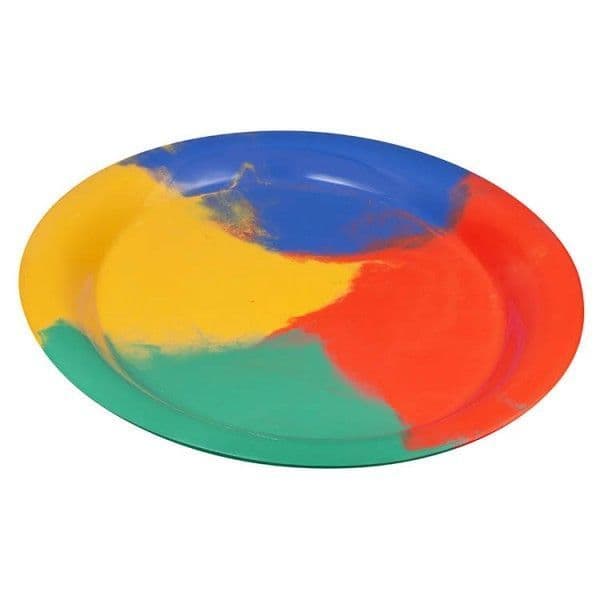 SET 3 PLATO OVALADO MELAMINA CELEBRATION 34 x 26 cm