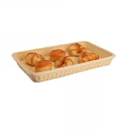 PANERA RATTAN HEAVY DUTY RECTANGULAR 1/1X6.5 CM Beige