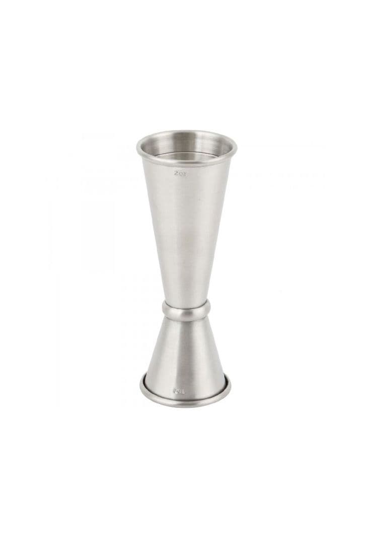 MEDIDOR DE TRAGOS ESTILO JAPONES 25/50 ml Plata 29-30