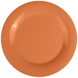 SET DE 3 PLATO MELAMINA NARANJO 30 CM