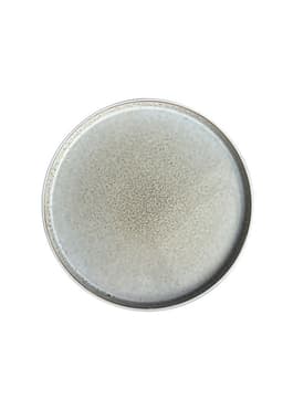 Set 6 Platos Redondo Ceramica 27 Cm Gris Linea Oslo 29-30