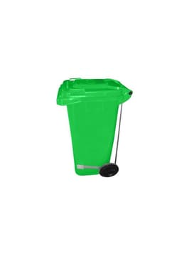 BASURERO CON PEDAL 120 LTS. COLOR VERDE