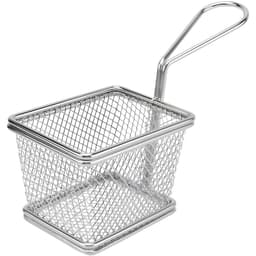 Canasto Fritura Exhibicion 12X10X9 Cm Gris