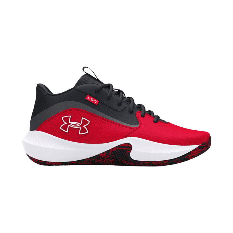 ZAPATILLAS DE BASKETBALL UNDER ARMOUR LOCKDOWN 7 HOMBRE | 3028512-600 Rojo 39