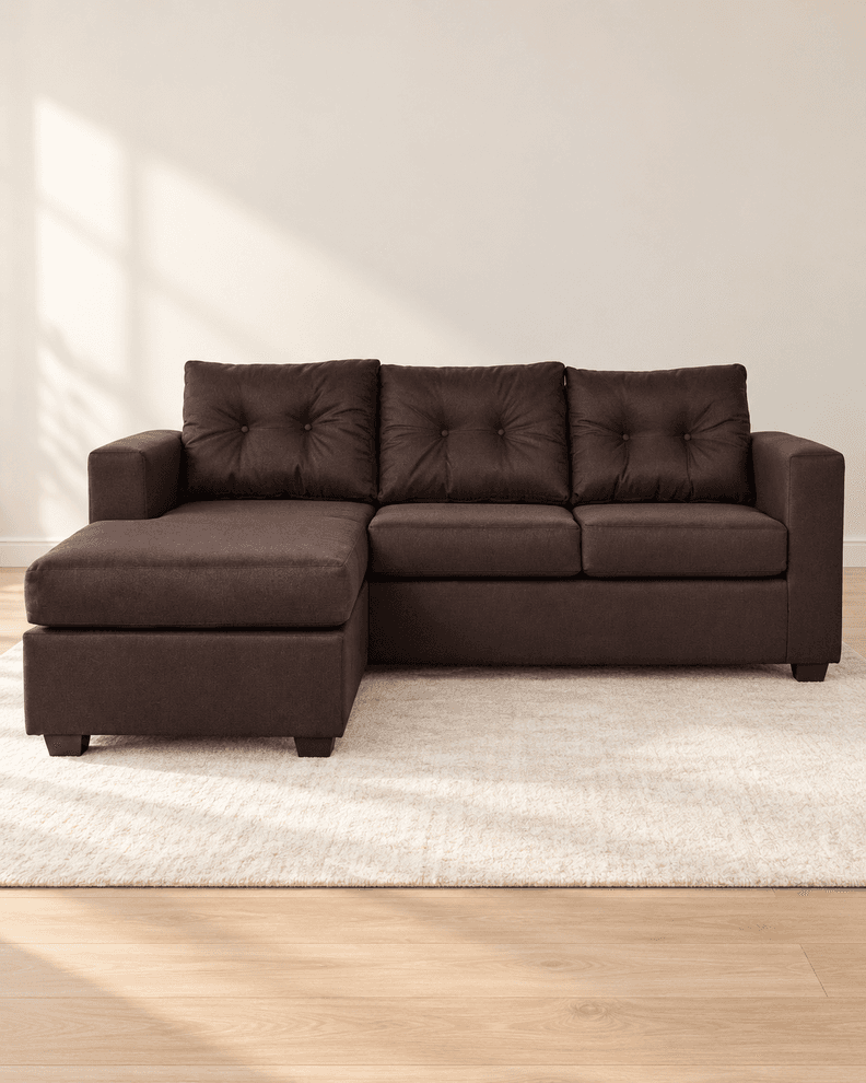 Seccional Intercambiable Richter Chocolate 3 cuerpos Negro