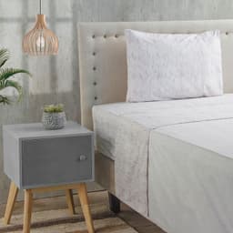 Sabanas Microfibra estampada 1. 5 plazas 3P -Nautica Home -Beige