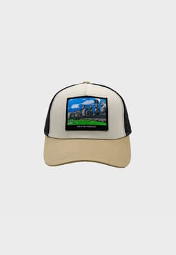 Gorro Postales Chilenas Falcone Beige