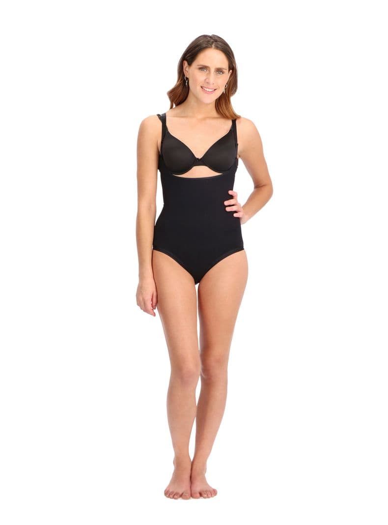 Body Reductor Sin Busto Caffarena Negro XL