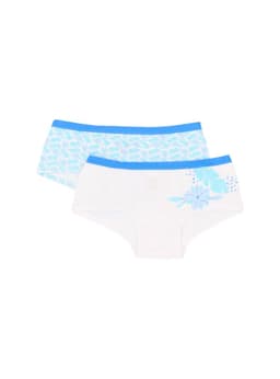 Pantaleta Juvenil Pack 2 Mota Celeste 10