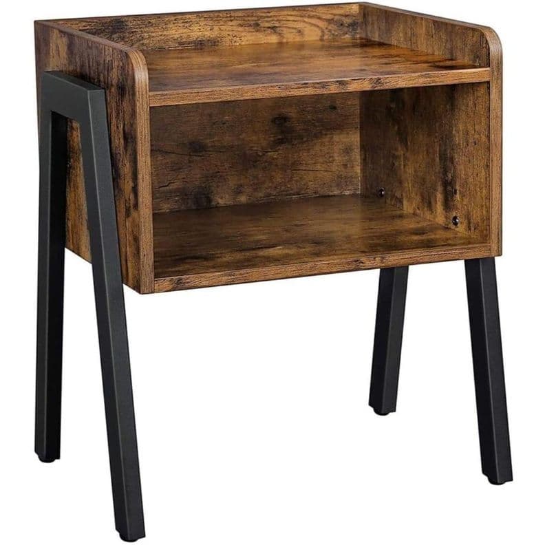 Mesa Auxiliar Velador Alvros Cafe