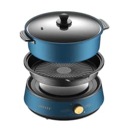 Olla Electrica Vaporera 4L Antiadherente Azul SK-2006 Sokany