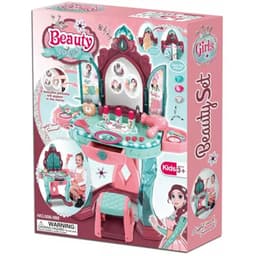 Juguete Tocador Maquillaje 6 Piezas Infantil Rosado