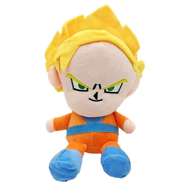 Juguete Pack 6 Peluches Dragon Ball 23cm Infantil Amarillo