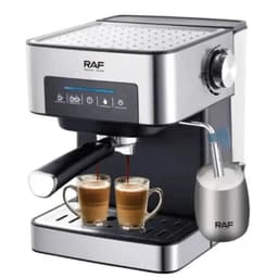 Cafetera Espresso Con Espumador 10 Tazas 850W R136 Raf Gris