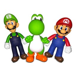 Juguete Pack 4 Figuras De Accion Mario Bros Infantil Verde