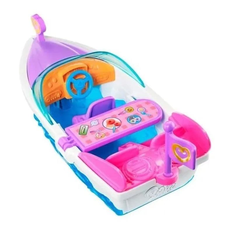 Juguete Aventura Acuatica Lancha Infantil Polly Pocket