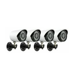 Kit De Seguridad 4 Camaras DVR FHD 4 Canales Blanco