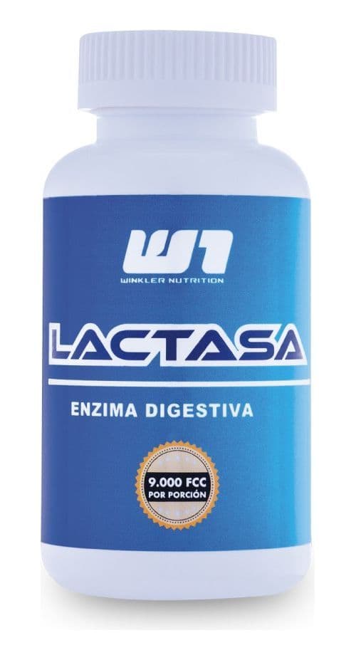 Lactasa - Intolerantes A La Lactosa 9000 Fcc 60 Capsulas Azul