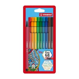 Set de 10 Marcadores Stabilo Pen 68