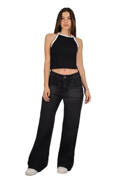 Jeans Bianca III Negro Divino Jeans 40