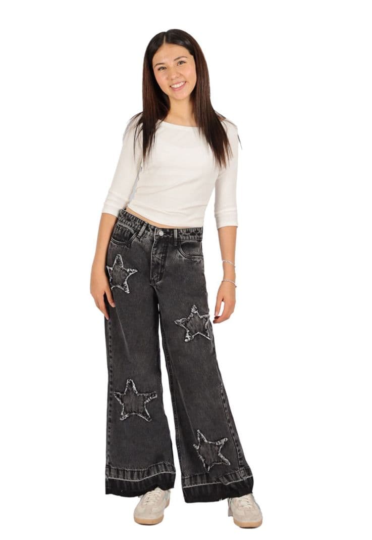 Jeans Iris III Negro Divino Teen 10