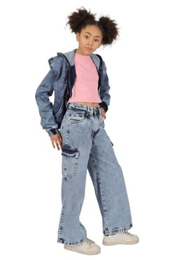 Jeans Fatima II Celeste Divino Teen 10