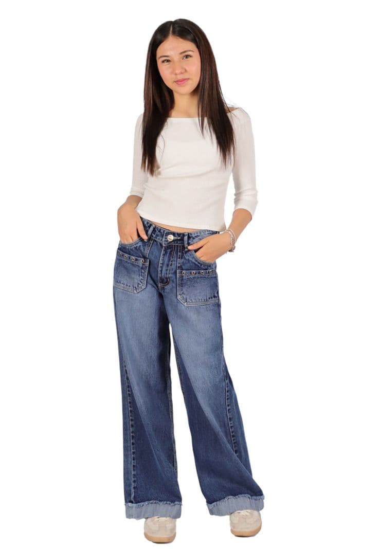 Jeans Nicol I Azul Divino Teen 12