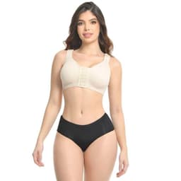 Sosten Faja Post Operatoria 3 Broches Colombiano Beige 38
