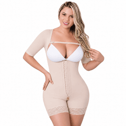 Faja Post Operatoria Colombiana Reductora Ref: Rafaella Beige XL